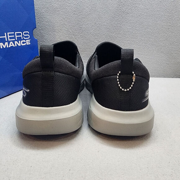 Skechers Go Walk Evolution Ultra Ramble Men's Black Slip On Sneakers size 9.5 - Picture 4 of 7